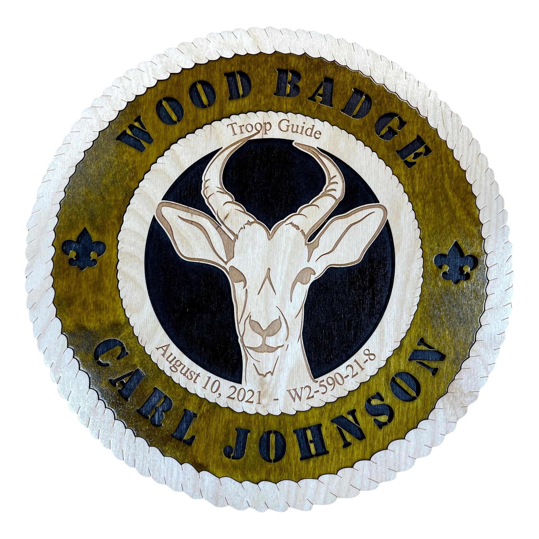 Antelope Wood Badge Award