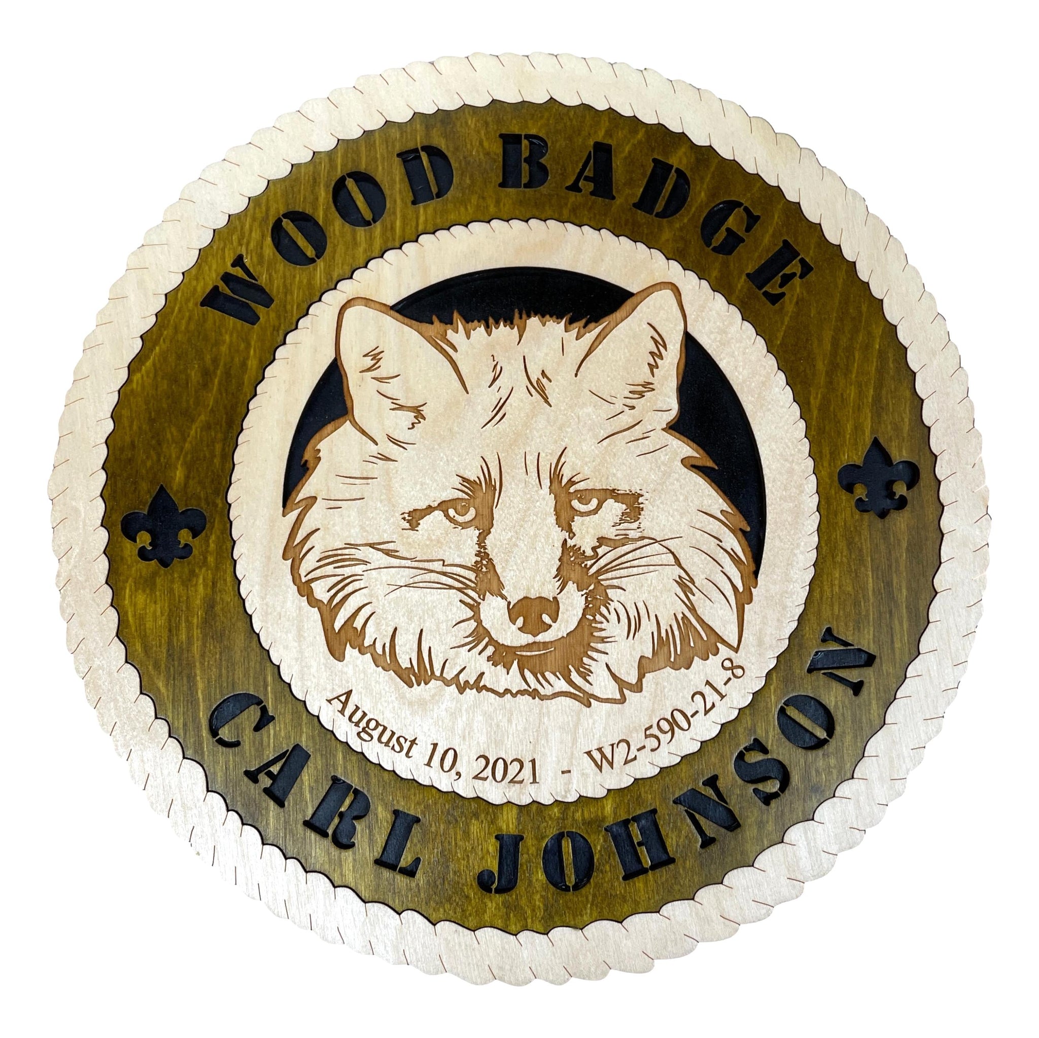 Fox Wood Badge Award