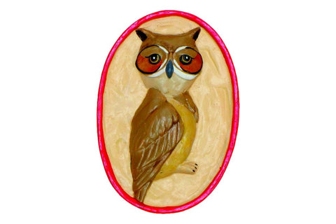 Owl Resin Neckerchief Slide