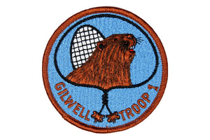 Beaver Gilwell Troop 1 Patch