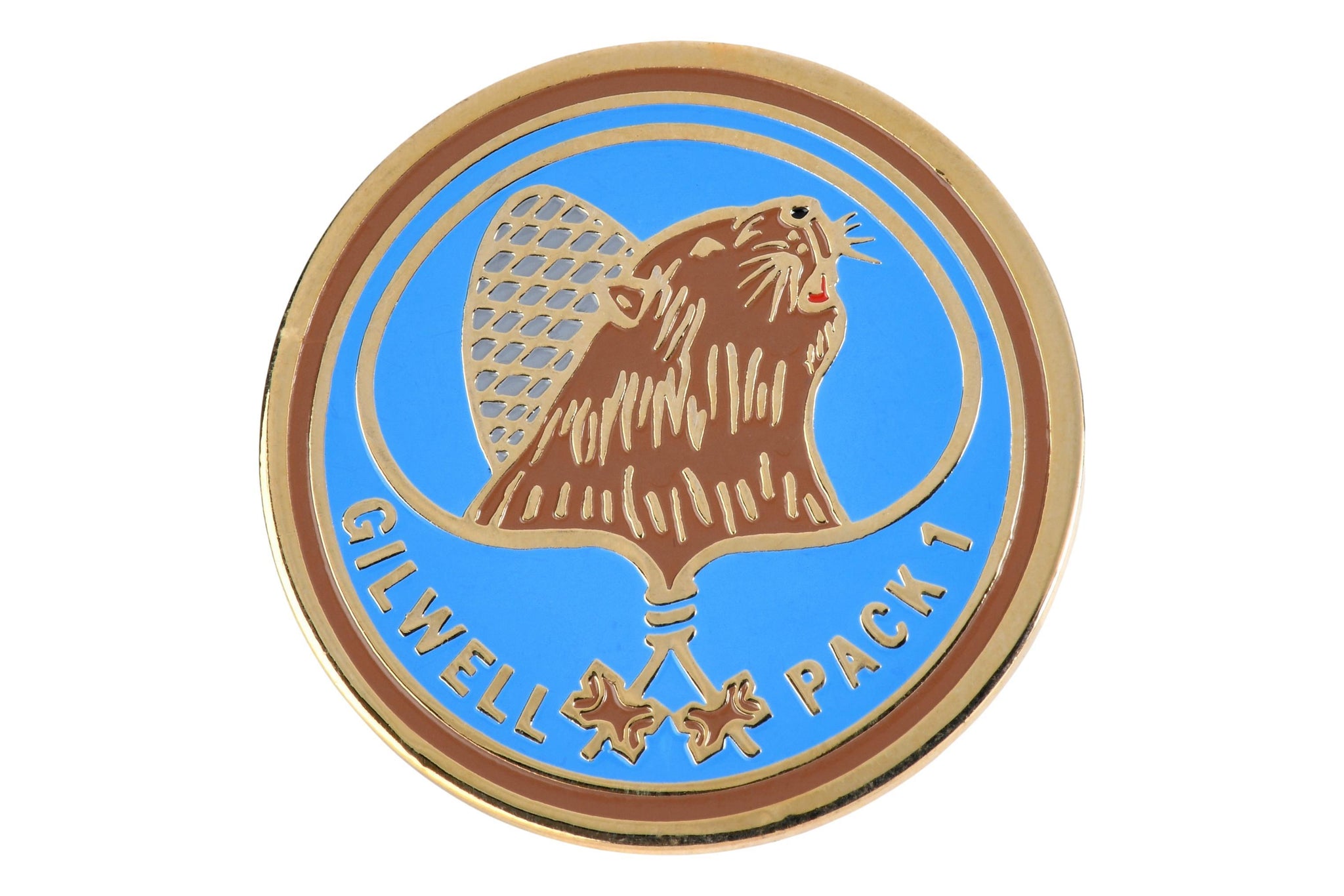 Beaver Gilwell Pack 1 Pin