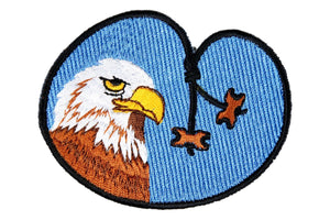 Eagle Oval Bead Patch