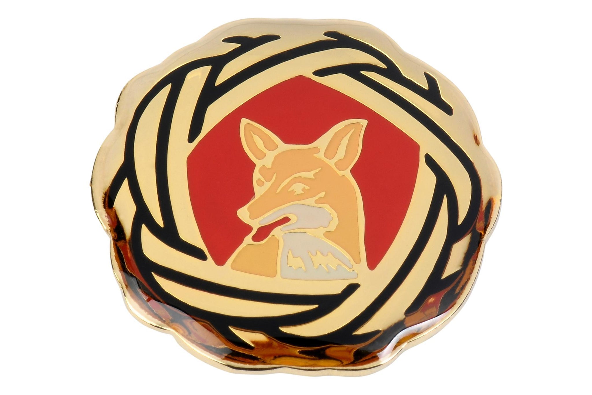 Fox Woggle Pin