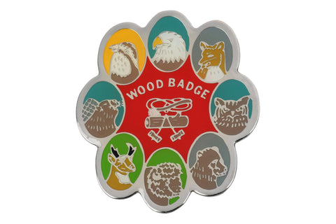 Wood Badge 8 Patrols Pin
